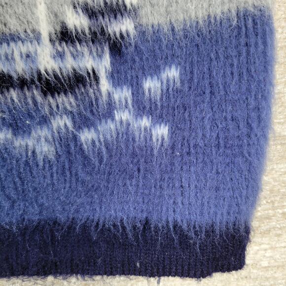 Artesanías Tuntaquimba Ecuador Wool Lighthouse Sweater Hoodie Nautical Knit L - Picture 10 of 16